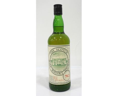 SMWS 78.2 (BEN NEVIS)A bottle of Ben Nevis Single Malt Scotch Whisky from the Scotch Malt Whisky Society.  75cl.  62.4% abv. 