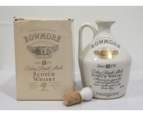 BOWMORE 15YO GLASGOW GARDEN FESTIVAL '88Bottled to commemorate the Glasgow Garden Festival in 1988.  Bowmore 15 Year Old Sing