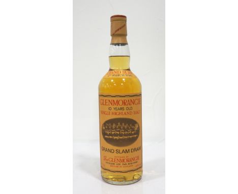 GLENMORANGIE GRAND SLAM DRAM Bottled to celebrate Scotland's Gran Slam winning Rugby Team in 1990.  Glenmorangie 10 Year Old 