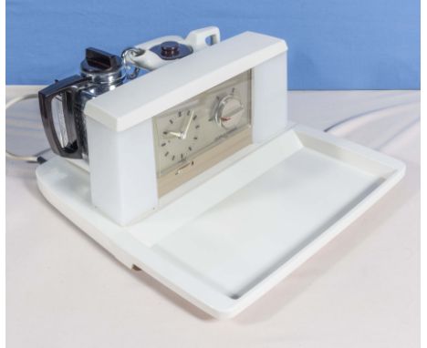 A vintage Goblins Teasmade in working order