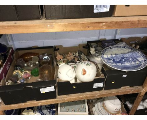 Shelf of assorted