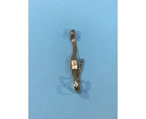 A ladies 9ct gold Rotary wristwatch