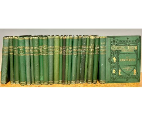 Books – English literature: Dickens (Charles), The Works of Charles Dickens, Household Edition, 22 vols., London, Chapman &am
