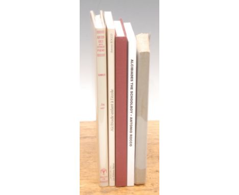 Books – Uranian interest: Rocco (Mgr. Dr. Antonio, 1586-1653), four versions of Alcibiades Enfant a l’École/Alcabiades the Sc