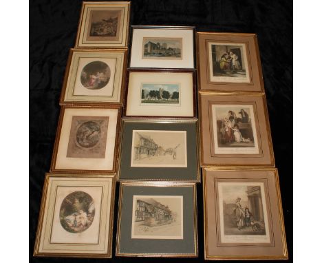 Pictures &amp; Prints - Anthony Cardon (1772-1813) engraved, after Francis Wheatley RA (1747-1801), a series of three colour 