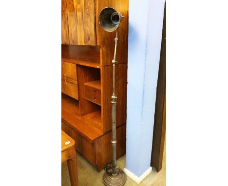 An angle poise style standard lamp.