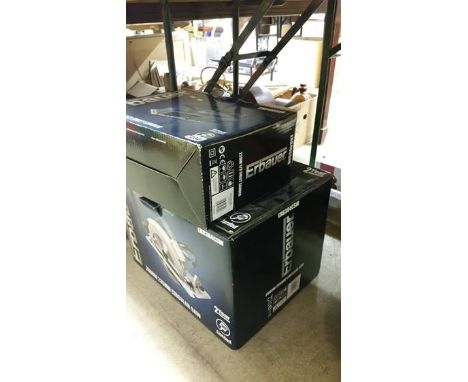 Sheet sander and a circular saw.