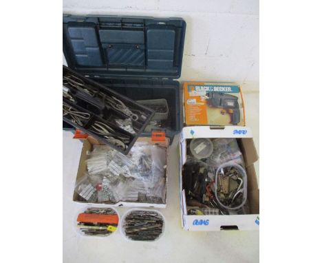 A collection of various tools and accessories
