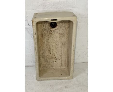 A large vintage Belfast sink