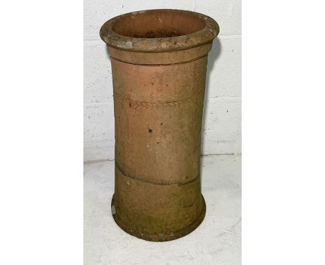 A vintage terracotta chimney pot 