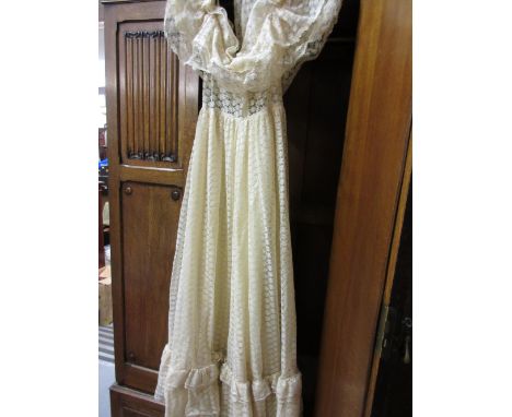 Frank Usher, two vintage dresses and two tops