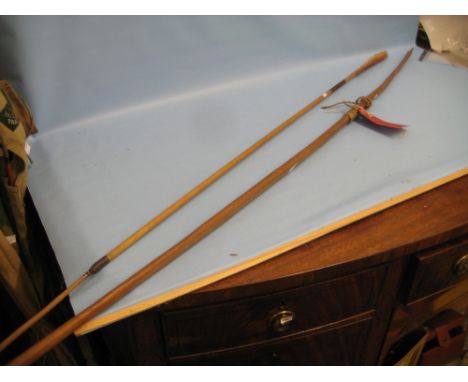 Amazon Indian bow and arrow, circa 1960's (see attached provenance)