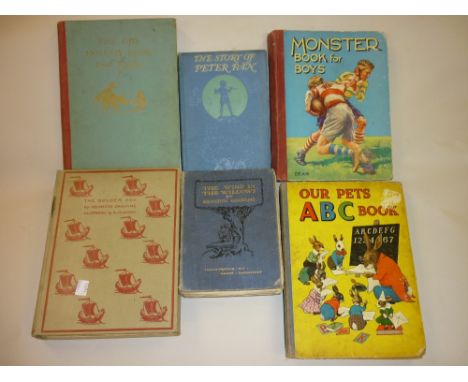 One volume ' The Golden Age ' by Kenneth Graham, together with ' The Wind in the Willows ' by the same author and a small qua