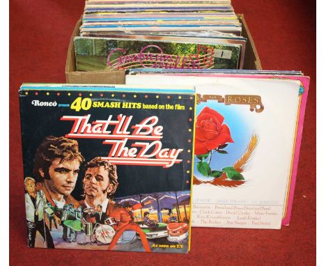 A collection of assorted LP's being compilation albums, to include More Mowtown Magic, You Got Soul, 25 Rock &amp; Roll Great