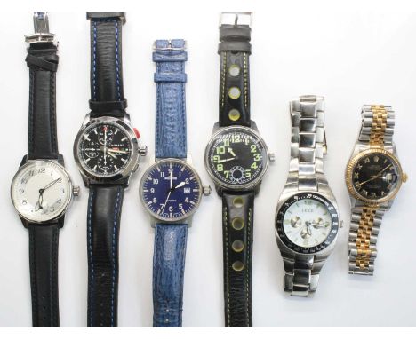 A collection of gents fashion watches to include after Chopard (6)