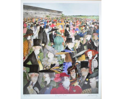 SUE MACARTNEY-SNAPE; signed limited edition print, 'Royal Ascot', signed in pencil lower right and numbered 703 out of 750, 4