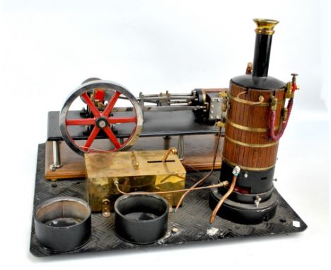 A large scratch built static engine, platform 63 x 56cm.