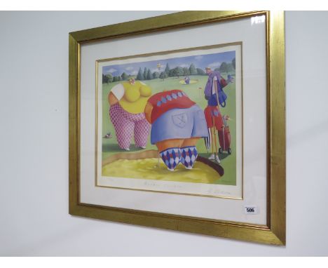 A signed print - Bunker Chunker - 235/750 by S Sizihora - 66cm x 70cm 