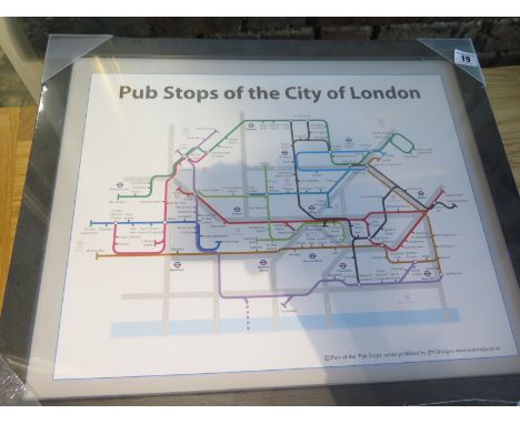 A Pub stops print of London Pubs 