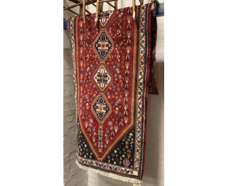 FINE SOUTH WEST PERSIAN QASHQAI RUNNER 250CMS X 92CMS