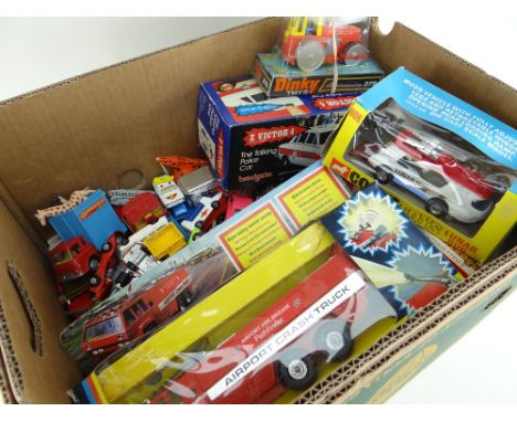 COLLECTION OF BOXED & LOOSE DIECAST VEHICLES including boxed Dinky Toys Aveling - Barford Diesel Roller 279, two boxed Corgi 