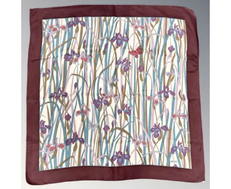 A Liberty & Co silk scarf, 90cm²