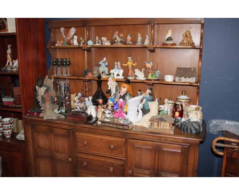 ERCOL LIGHT OAK DRESSERwith raised back 