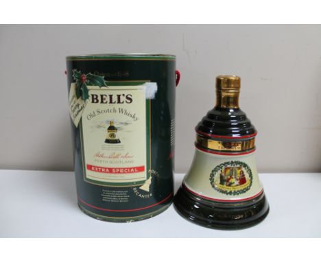 A Wade Bells Old Scotch Whisky Christmas 1988 decanter in presentation box 