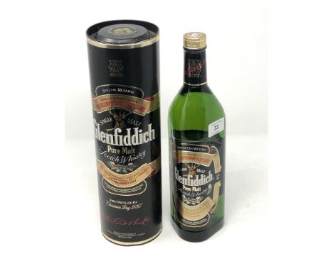 Glenfiddich Pure Malt Scotch Whisky 1l, in tube