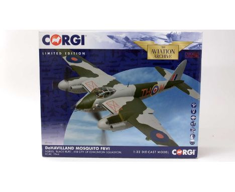 A Corgi Limited Edition Aviation Archive 1:32 scale diecast model Dehavilland Mosquito SBVI, No. AA34605.