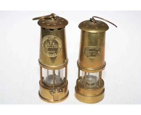 Protector Lamp &amp; Lighting Co and Ferndale Coal and Mining Co miners lamps.