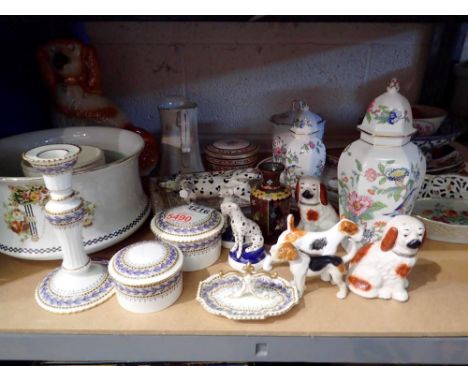 Quantity of mixed ceramics including Royal Worcester. Not available for in-house P&amp;P 