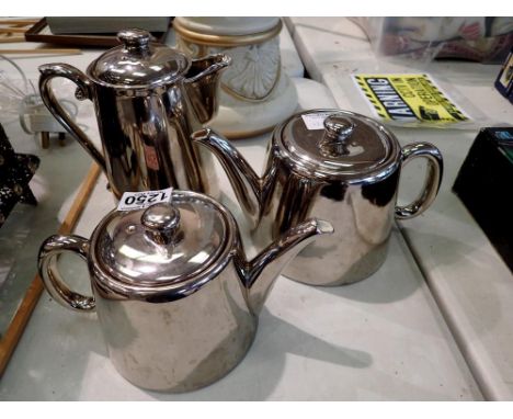 Royal Worcester ceramic tea and coffee pot. Not available for in-house P&amp;P 