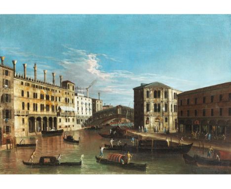 Meister der Langmatt Foundation, Apollonio Facchinetti, genannt „Domenichini“, tätig um 1740 – 1770 VENEDIG, CANAL GRANDE MIT