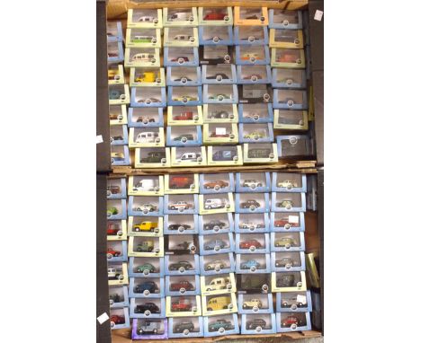 An Oxford die-cast 1:76 Railway Scale model Green/Black Riley Kestrel, in original display box; others similar (approx 100)