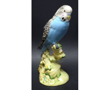 A Beswick model, Budgie, model no. 1217, printed and impressed marks, 17cm high