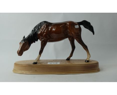 Beswick Spirit of Nature on ceramic base 2935 brown gloss