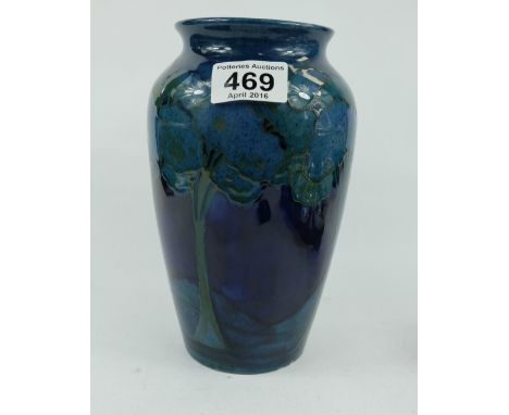 Moorcroft Moonlit vase (slight chipping to edge of base) 21cm height 