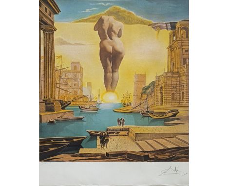 Salvador Dali (1904-1989), The Hand of Dali, lithograph, signed in pencil and numbered 255/300, on Arches paper, unframed, H.