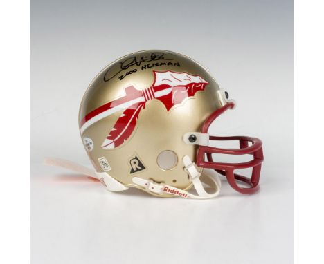 A Florida State Seminoles collector's mini helmet from Riddell certified by The Book Barn. Certificate of Authenticity includ
