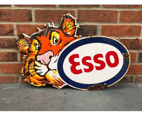         Summary:Esso Tiger Sign 61 x 42cm 