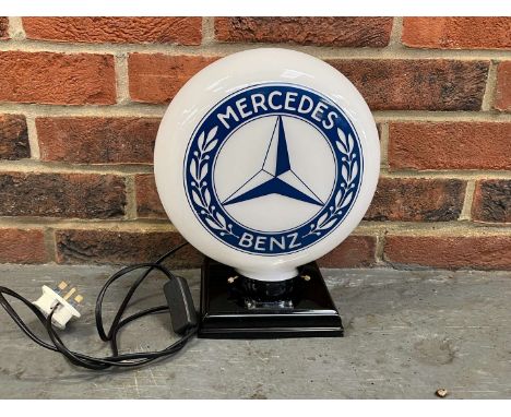         Summary:Mercedes Small Glass Globe Side Light 30 x 25cm 