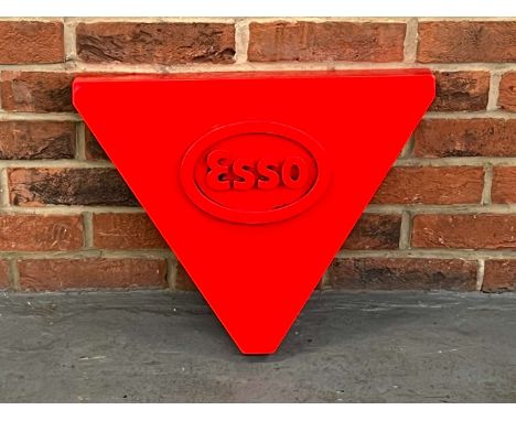         Summary:Esso Plastic Triangular Sign 55 x 40cm 