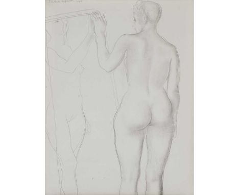 signed and dated in pencil (upper left), inscribed and titled (to reverse), pencil and gesso on board45cm x 34.5cm (17.75in x