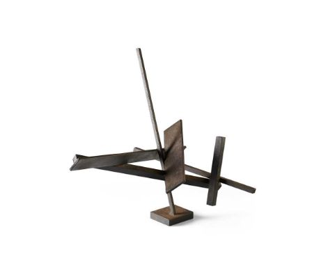 iron and black paint72cm x 53cm x 56cm (28.3in x  20.9in x 22in)Provenance: In Barns-Graham's notes about her collection, she