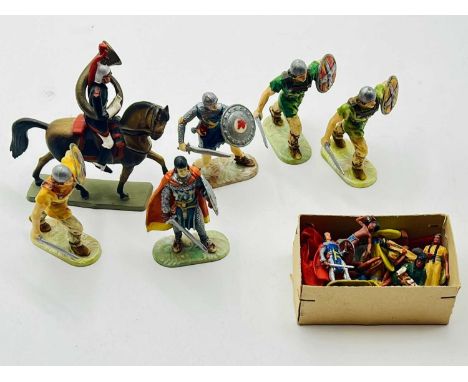 Elastolin Hausser, Historical Ranges - Prince Valiant - 7.5cm Scale [1955/57 plastic issues], comprising: Prince Valiant Stan