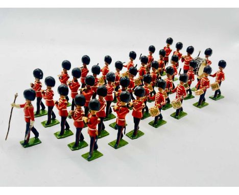 Britains - Uncatalogued Special Paint Set - Drums &amp; Fifes of the Scots Guards, comprising: Drum Major &amp; 35 x Musician
