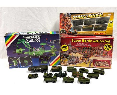 NASTA [New York - Manufactured in Hong Kong] - Super Battle Set, Circa, 1982, comprising: 102 Piece Set [Contents Unchecked b