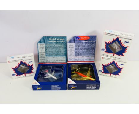 Gemini Jets - Trans-Canada Air Lines Historical - 5 x boxed aircraft models in 1/400 scale include; Limited Edition Trans-Can