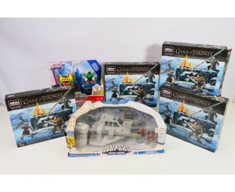 Star Wars - Game Of Thrones - A group of boxed toys including 4 x Mega Construx Game Of Thrones sets and more. The items appe